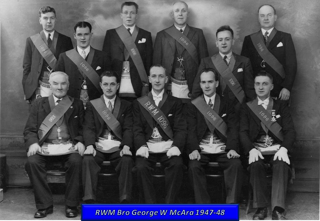 RWM and Officebearers 1947