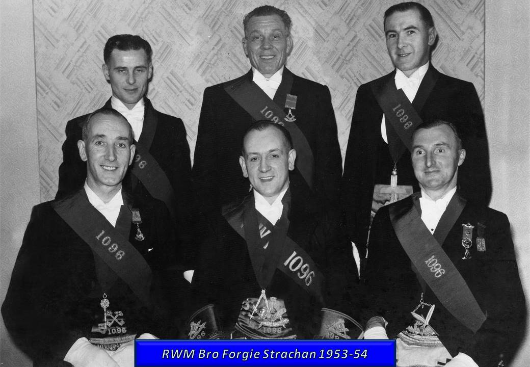 RWM Forgie Strachan and several Officebearers