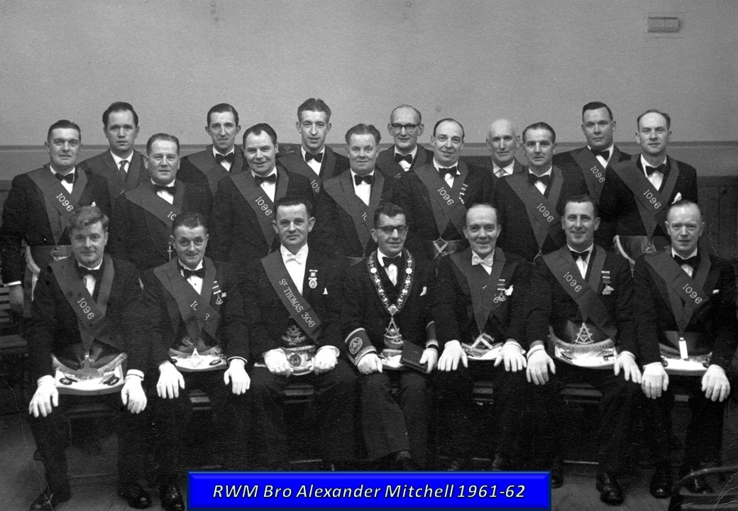 RWM and Officebearers 1961