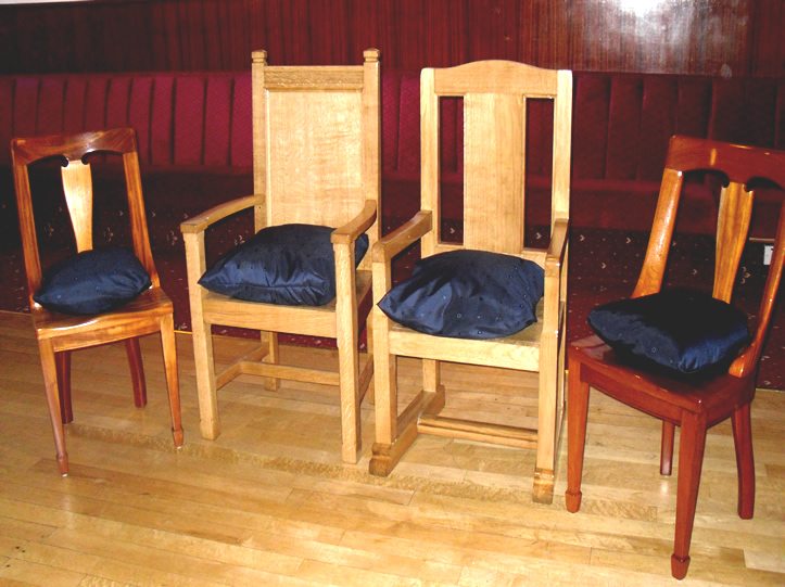 Four Chairs in the Temple